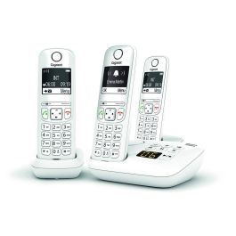 Teléfono fijo GIGASET AS690 A Trio Blanco Teléfono fijo GIGASET AS690 A Trio Blanco