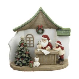 Figura Navidad Tradicional DKD Home Decor Multicolor 9.5 x 18 x 19 cm (2 Unidades) Precio: 27.50000033. SKU: B1DTPXQM97