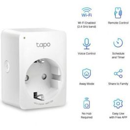 Enchufe WiFi Inteligente TP-Link Tapo P100 Enchufe WiFi Inteligente TP-Link Tapo P100