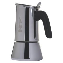 Cafetera italiana + 1 Café Perfetto Moka Classico - BIALETTI - VENUS - 6 tazas - 0,30 L - Paquete de 250 g - Plata