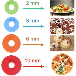 Quttin Rodillo Amasar 42 x 6 cm (12 Unidades)