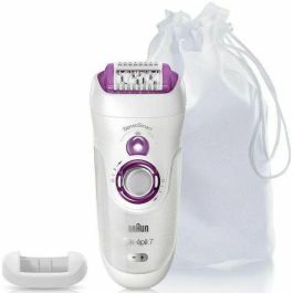 Braun BRA7500435225151 Depiladora Eléctrica Silk-épil 7 SE 7-000 Inalámbrica 2 Velocidades 40 min Autonomía Blanco/Rosa