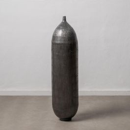 Jarrón Negro Aluminio Decoración 33 X 33 X 120 cm Precio: 260.0048. SKU: B1B6NFNJ2C