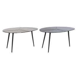 Mesita Auxiliar Moderno DKD Home Decor Negro Dorado 45 x 40 x 78 cm (2 Unidades) Precio: 157.88999963. SKU: B1FVL2BZLZ