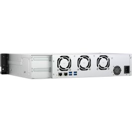 QNAP TS-855eU-8G NAS Rackmount de 8 bahías con Procesador Intel Atom C5125, 8GB RAM y 2x2.5GbE