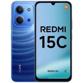 Xiaomi Redmi 15C MZB0LIEEU Smartphone 256GB/4GB RAM, Pantalla 6.9", Azul, Batería 6000mAh, Cámara 50MP Precio: 138.5000001. SKU: B1K5YVAGDM