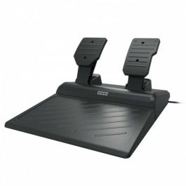 Hori HOR0810050910187 Volante de carreras Overdrive, incluye Pedales, compatible con PC y Xbox, Negro