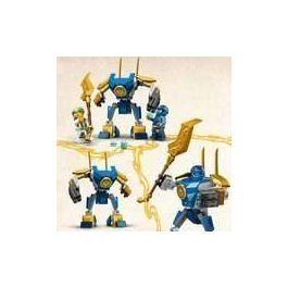 LEGO 71805 Pack de Combate: Meca de Jay Ninjago | Juguete de Construcción con Meca Articulado, Espada y Cañones, 4 Minifiguras