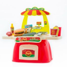 Juego de Comida Rápida con Accesorios Junior Knows Juego de Comida Rápida con Accesorios Junior Knows