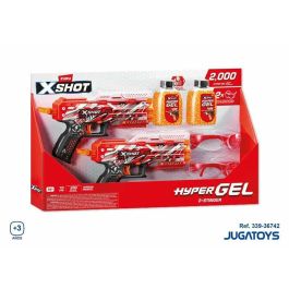 X-Shot Pistola Hyper Gel Stinger, Incluye 2000 Bolas de Gel, Edad Recomendada +14 Años
