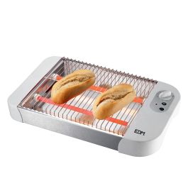 Edm Tostadora Multitostador con Temporizador 600W, 6 Temperaturas de Tostado, Acero Inoxidable, Cromado/Blanco Precio: 24.58999994. SKU: S7914897