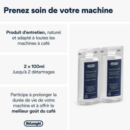 Descalcificador DeLonghi (2 uds) (100 ml) Descalcificador DeLonghi (2 uds) (100 ml)