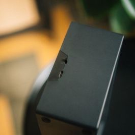 ERIK Lámpara Efecto Llamas La Casa del Dragon - Luz Cálida con Movimiento 32.5cm - USB/Pilas AAA - ABS/Acrílico