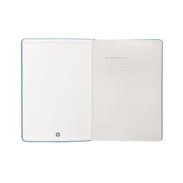 Antartik Notes Cuaderno A4 Tapa Dura Simil Piel Hojas Lisas 100 Hojas 80g FSC Azul Claro con Gomilla, Marcapáginas y Bolsillo Antartik Notes Cuaderno A4 Tapa Dura Simil Piel Hojas Lisas 100 Hojas 80g FSC Azul Claro con Gomilla, Marcapáginas y Bolsillo