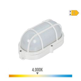 Edm Aplique LED Oval Exterior con Rejilla 9W 1066lm 4000K IP65 11,8 x 21,2 x 9 cm Precio: 9.5000004. SKU: S7900030