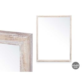 Espejo de Pared con Marco de Madera Natural 65x85 cm - Giftdecor Precio: 33.88999944. SKU: B1KMV54TKZ