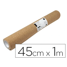 Liderpapel Corcho Adhesivo en Rollo 45cm Ancho x 1m Largo x 1mm Grosor para Decoración y Manualidades Precio: 8.49999953. SKU: B183ASPRTE