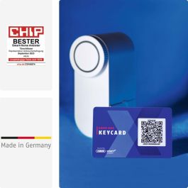 ABUS CFA4100 BK Cerradura Bluetooth LOXERIS One Mecanismo Inteligente Negro con Acceso Compartido