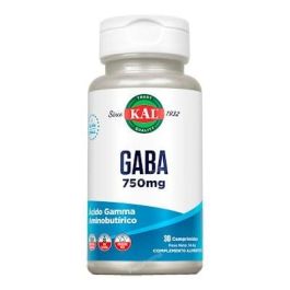 KAL GABA Ácido Gamma Aminobutírico 750 mg 30 Comprimidos Vegano para Relajación Precio: 13.8900003. SKU: B1F8RDT7NL
