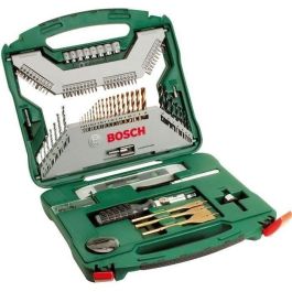 Bosch X-Line Box Kit de 100 accesorios para taladrar y atornillar, incluye brocas para madera, metal, hormigón y destornillador Precio: 61.49999966. SKU: B1G3V86Z6J