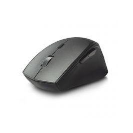 EWENT Ratón Inalámbrico EW3245 Mano Derecha Óptico 2400 DPI Conexión Dual USB-C/USB-A Clics Silenciosos Ergonómico Oficina