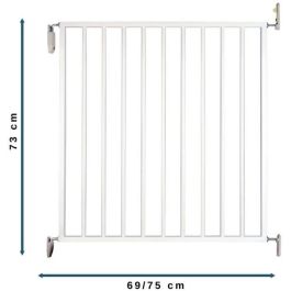 Barrera de seguridad infantil NORDLINGER PRO VOGUE - 69 a 75 cm - Giratoria - Fácil apertura Barrera de seguridad infantil NORDLINGER PRO VOGUE - 69 a 75 cm - Giratoria - Fácil apertura