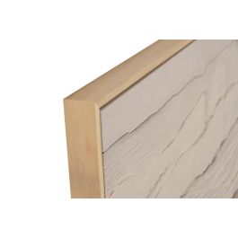 DKD Home Decor Cuadro Moderno Lienzo Pintado a Mano Beige Blanco 143x103 cm (2 Unidades) Precio: 234.5343. SKU: B1CSH27CPB