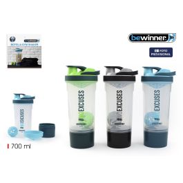 Botella Gym Shaker 700 ml Colores - Bewinner por Inde (12 Unidades) Precio: 54.88999956. SKU: B1FQ5WA7CW