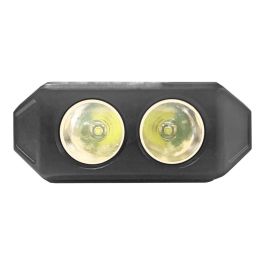 Edm Linterna LED de Aluminio Recargable, Potencia 10W, Función Power Bank, 1000 Lumens, Imán y Gancho Incluido