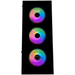 Hiditec Caja Gaming Semitorre Z20 Aura con Iluminación ARGB y Cristal Templado