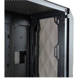 LC-Power 712MB Gaming Micro Torre PC Negra, Micro ATX/Mini-ITX, Ventana Lateral, Plástico y Vidrio Templado