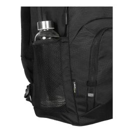 Targus CN600GL Mochila para portátil de 16", ecológica y resistente al agua, Negro