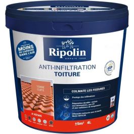 Ripolin RIP3174269070375 Pintura Impermeabilizante para Techos de Terracota 4 L Precio: 109.50000028. SKU: B1HMW2HG8M