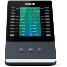 Yealink EXP50 Módulo de Expansión de Teclas de Función con 23 Botones Negro/Gris