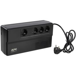 APC BV800I-GR UPS Línea Interactiva 0.8kVA 450W 4 Salidas AC, Negro