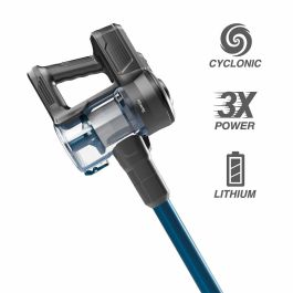 H.KoeNIG UP610 Aspiradora Vertical Inalámbrica 2 en 1 PowerClean, 150W, 0.8L, Azul