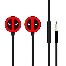 ERT Group Auriculares Marvel Deadpool, con Micrófono y Control Remoto, Jack 3.5mm, Cable 120cm, Confort ABS Duradero Precio: 10.50000006. SKU: B1FCPAE244