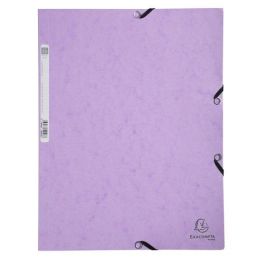 Carpeta De Gomas Y Solapas Exacompta Aquarel Cartulina Lustrada A4 Con Etiqueta Malva Precio: 2.50000036. SKU: B176RGH9SF