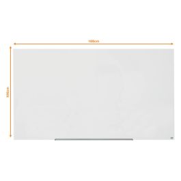 Pizarra magnética Nobo Impression Pro Blanco Cristal 190 x 100 cm