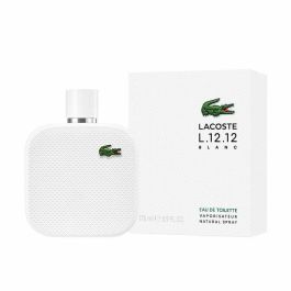 Lacoste L.12.12 BLANC Eau de Toilette Perfume Hombre 175 ml Vaporizador | Fragancia Aromática Amaderada, Fresca y Sofisticada