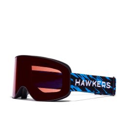 Hawkers ARTIK BIG Gafas de Sol para Adultos #black orange con Protección UV Total, Lentes Zeiss y Montura Italiana