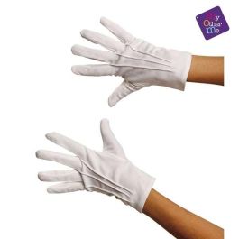 Guante adulto corto blanco talla única Guante adulto corto blanco talla única