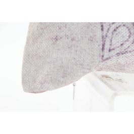 DKD Home Decor Cojin Beige Gris Poliester 10 x 45 x 45 cm (4 Unidades)