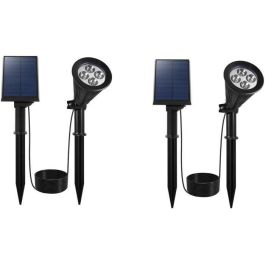 Foco solar Proyector 2 en 1 para pegar o fijar - LUMISKY - SPIKY AWAY W34 - H42 cm - LED blanco Precio: 43.88999967. SKU: B1CDXNPD9E