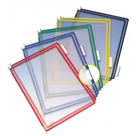 Djois Portacatalogos DIN A4 Azul Pack 10 Unidades Fundas PVC Antirreflejo Precio: 39.95000009. SKU: B172TLS35N