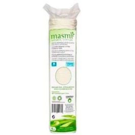 MASMI Discos Desmaquillar de Algodón Ecológico Certificado 100% Puro, Aptos Tónicos y Cremas, No Dejan Fibras, 80 Unidades Precio: 2.50000036. SKU: B156WDWMZV