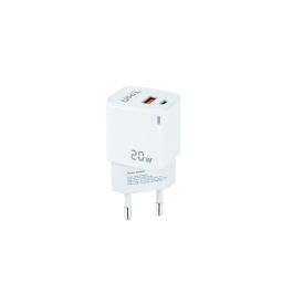 CARGADOR USB PARED TOOQ TQWC-QCPD20WT USB-C/PD + USB-A/QC 20W BLANCO Precio: 6.50000021. SKU: S0236059