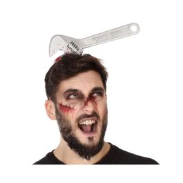 Diadema Halloween Llave Inglesa 28 cm con efecto sangriento para disfraces de terror Precio: 1.49999949. SKU: S1130573