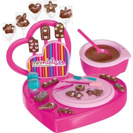 Lansay Mini Delights Juego de Cocina My Super Chocolate Workshop 5 en 1 - Taller de Chocolate Crea 5 Manjares para Niña +6 Años