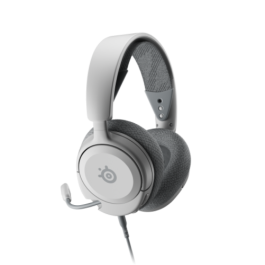 SteelSeries Arctis Nova 1 Auriculares para Juego Alámbricos Diadema Blanco - 61607, Compatibles con PS4, PS5, Nintendo Switch, Xbox Series X|S, Xbox One